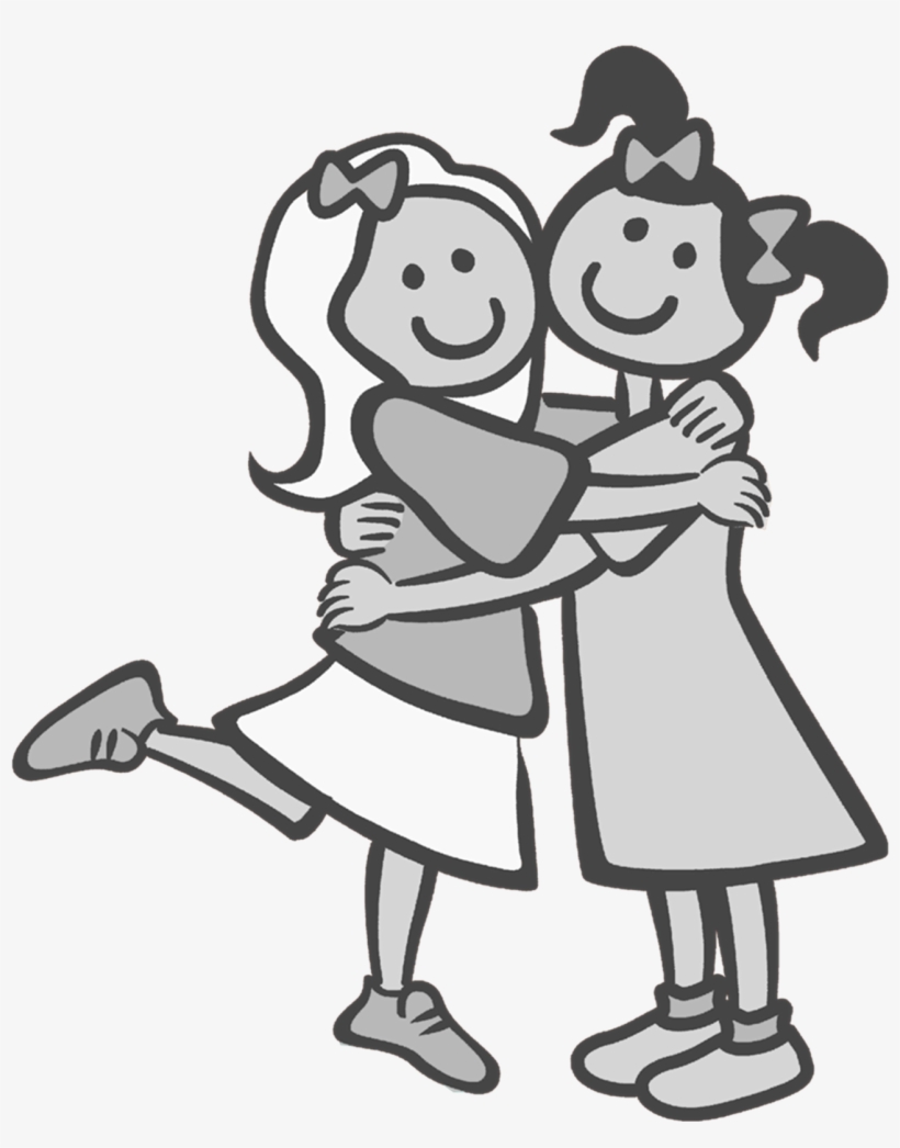 friendship clipart drawing