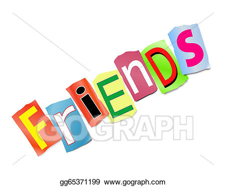 friendship clipart friend word