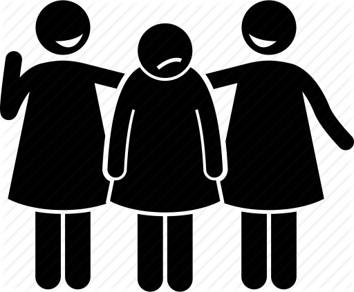 Friendship clipart supportive friend.  marriage family problem
