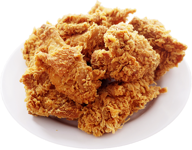plate clipart fried chicken