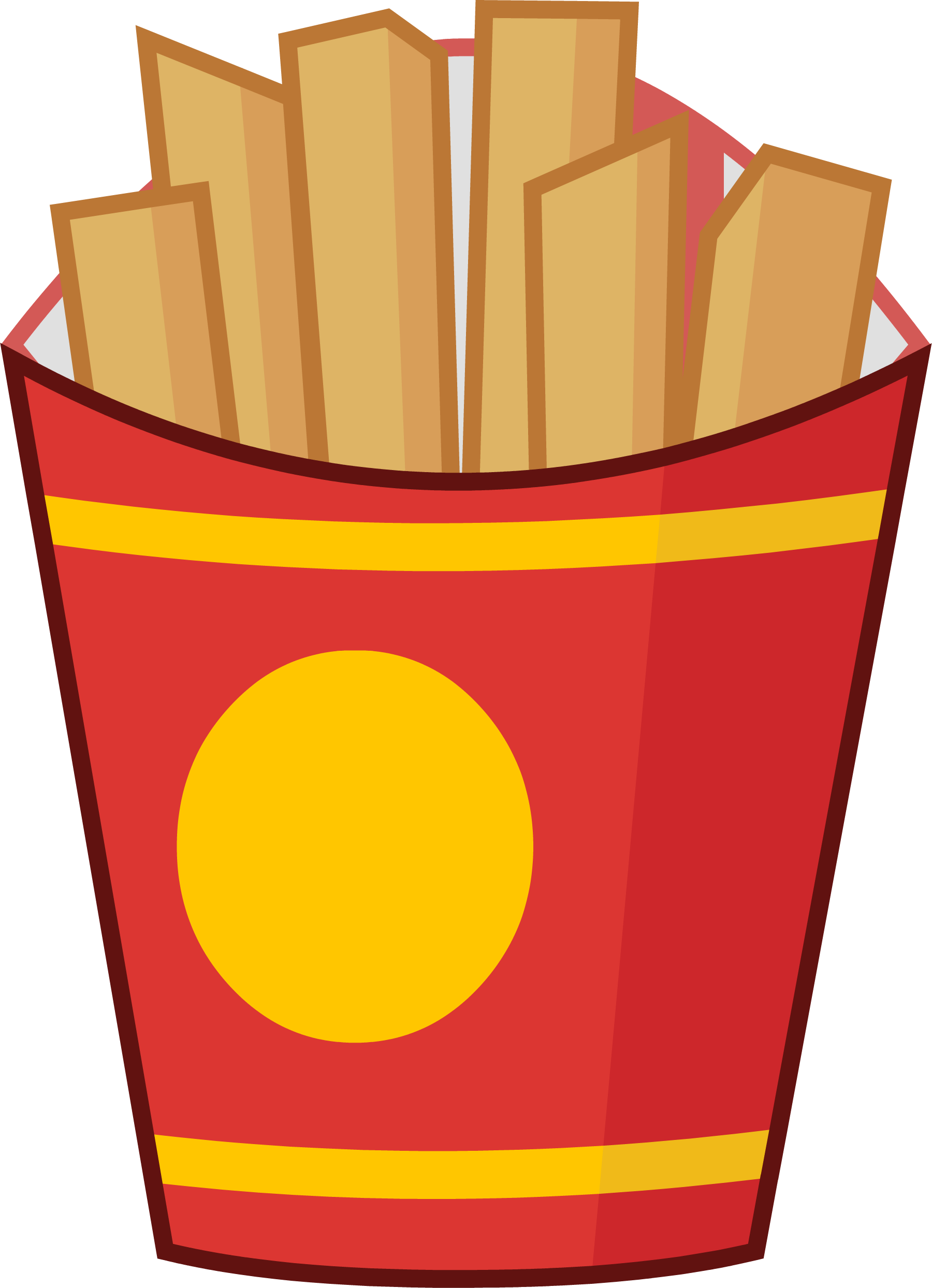 fries clipart doodle
