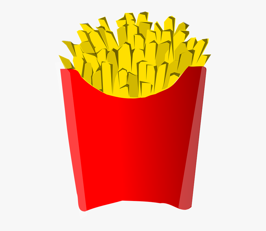 fries clipart fast food bag