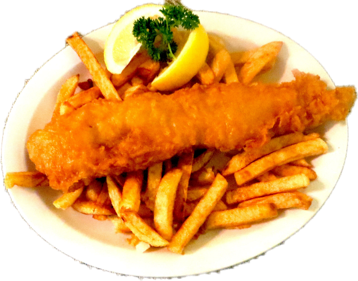 fries clipart fish dish