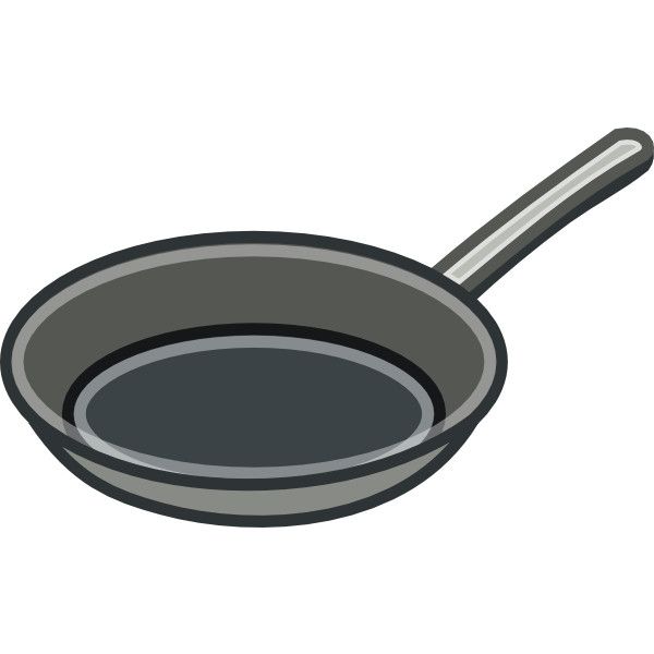 fries clipart grill pan