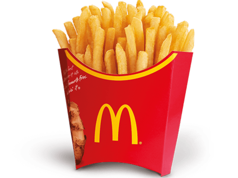 fries clipart mcd