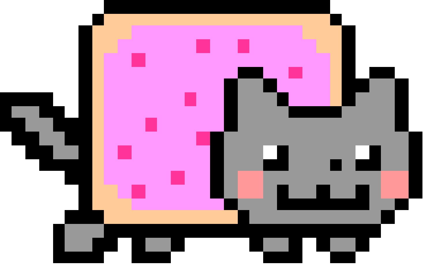 Fries clipart pixelated. Image nyan gif battle