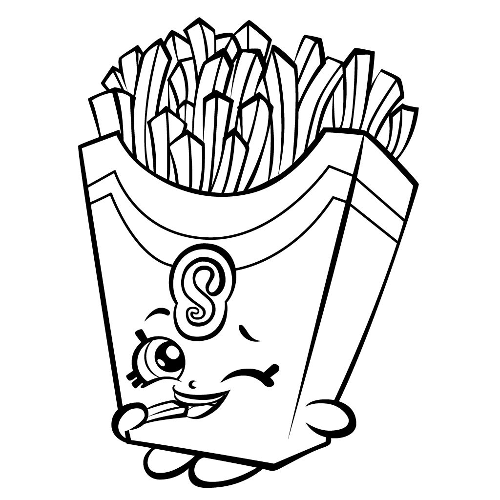 fries clipart printable