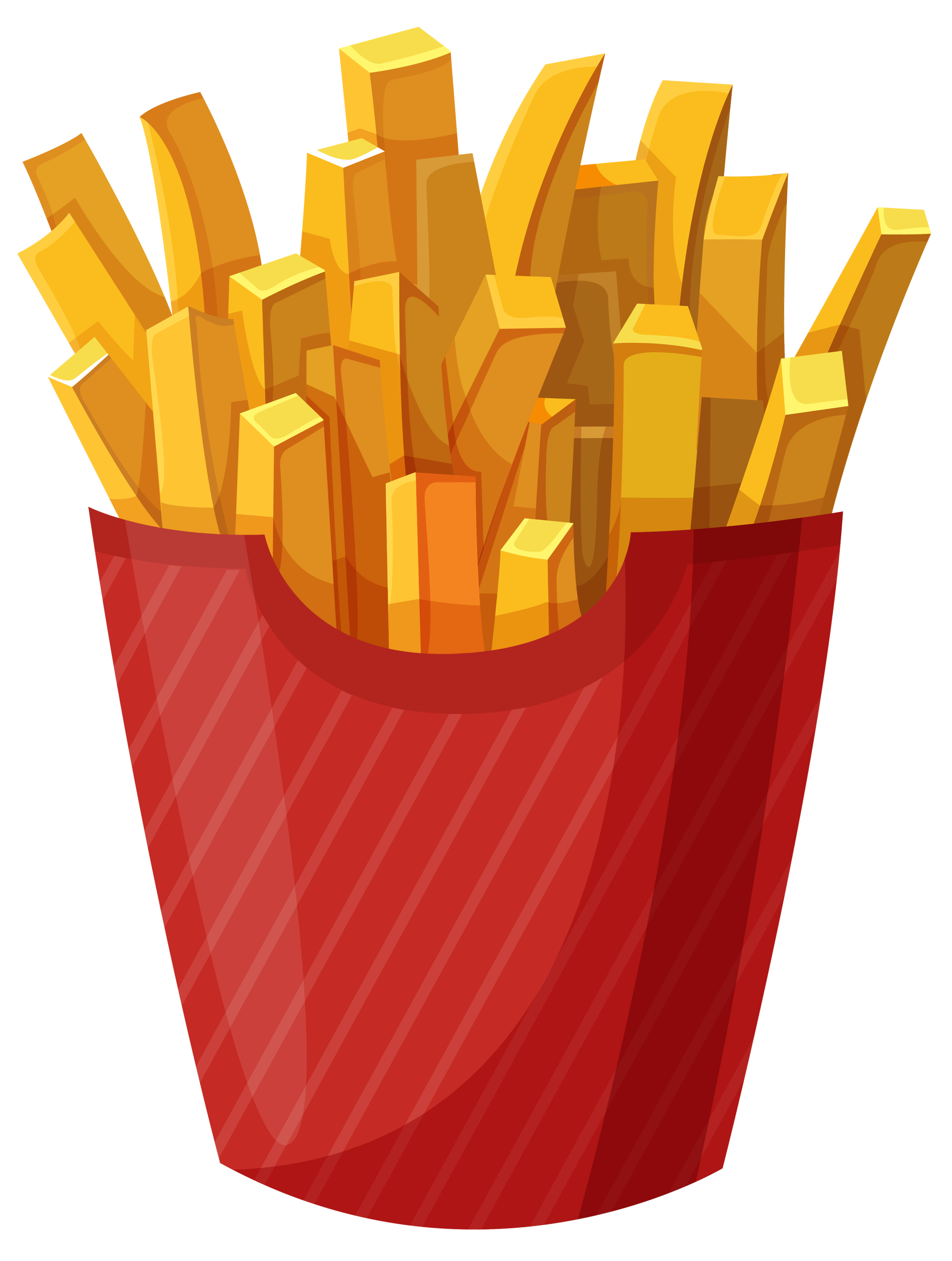 fries clipart single