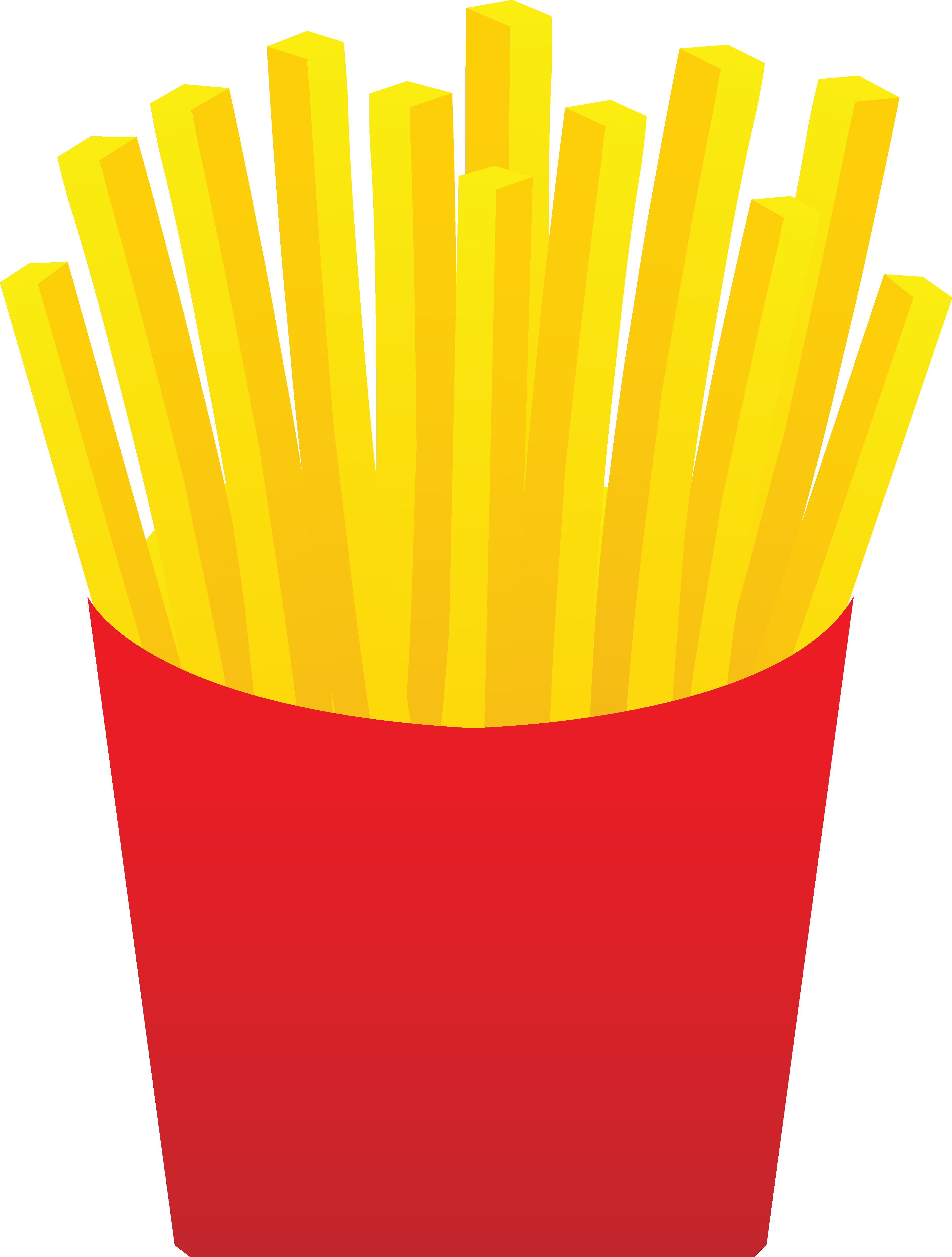 fries clipart sketches