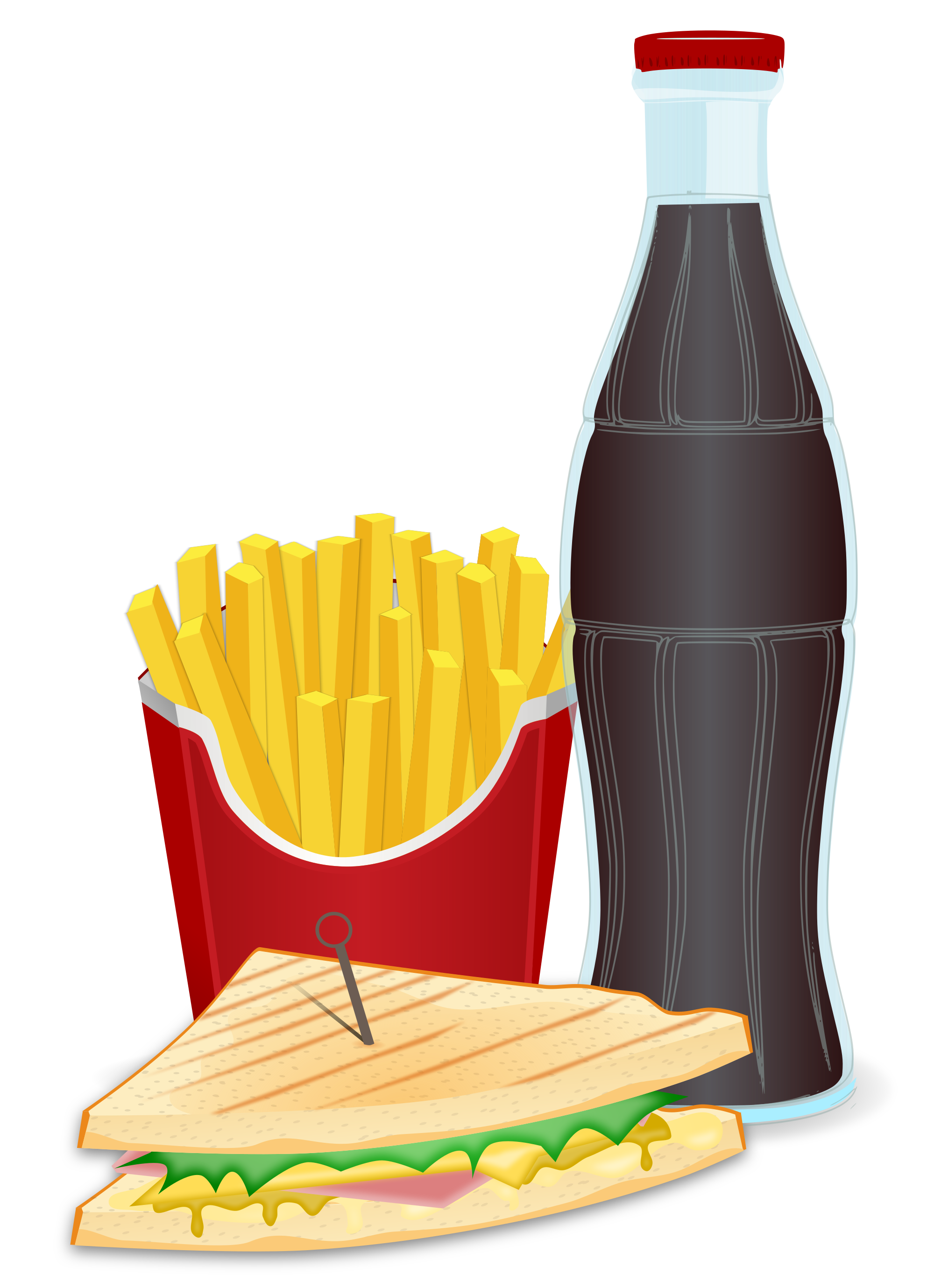 fries clipart svg