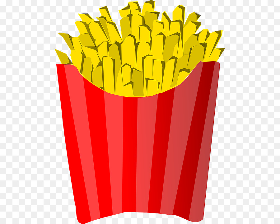fries clipart yellow food