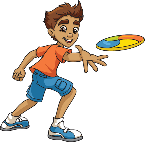 frisbee clipart animated