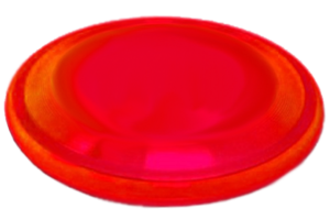 frisbee clipart red