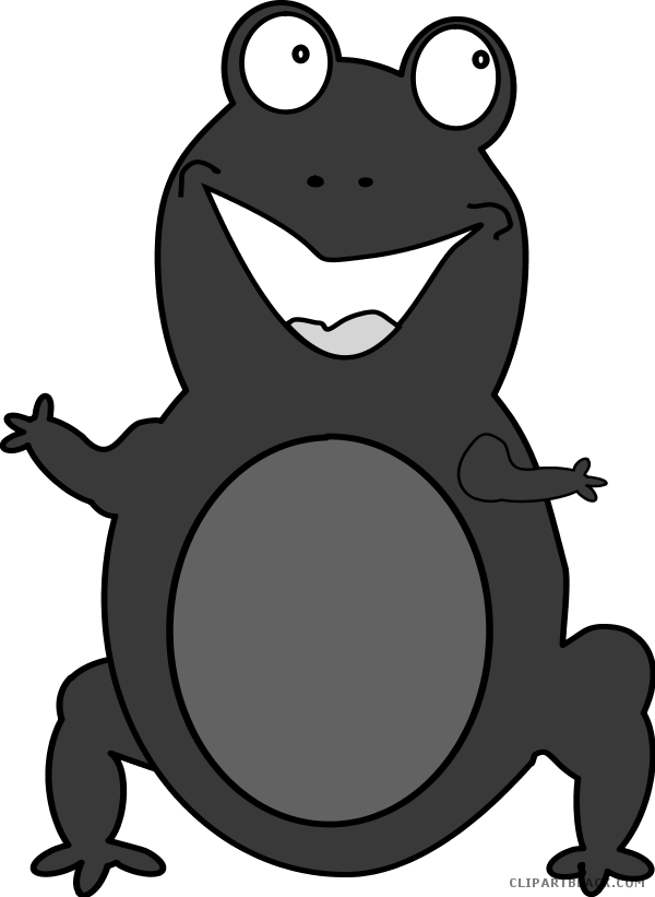 Clipartblack com animal free. Frog clipart cartoon