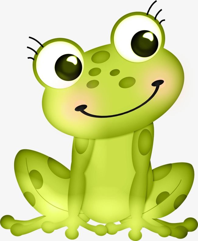 frog clipart character