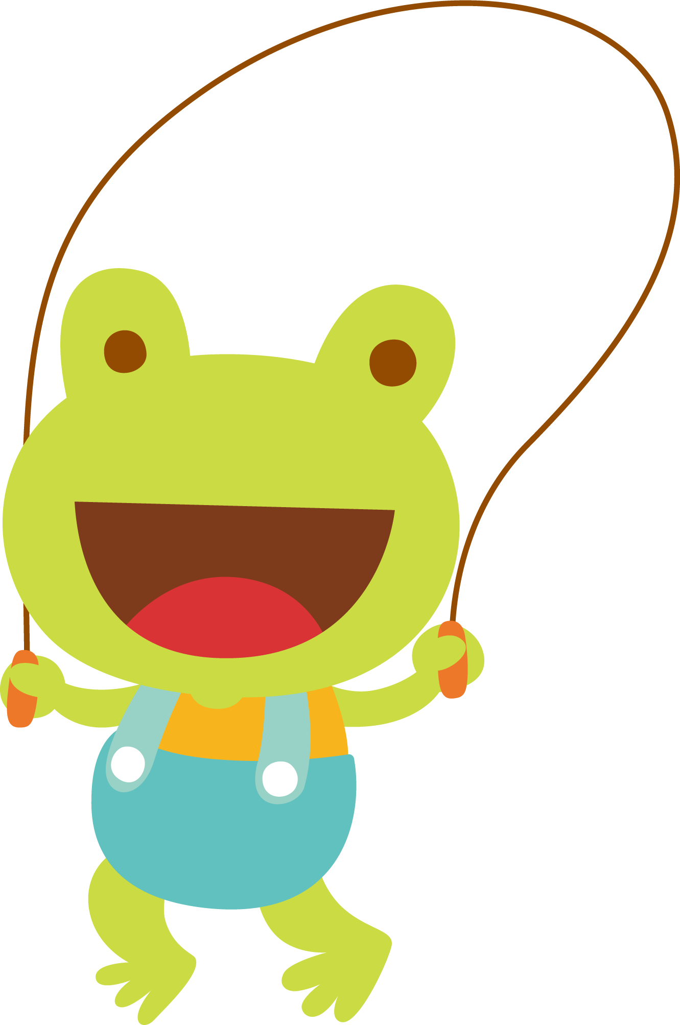 insect clipart frog