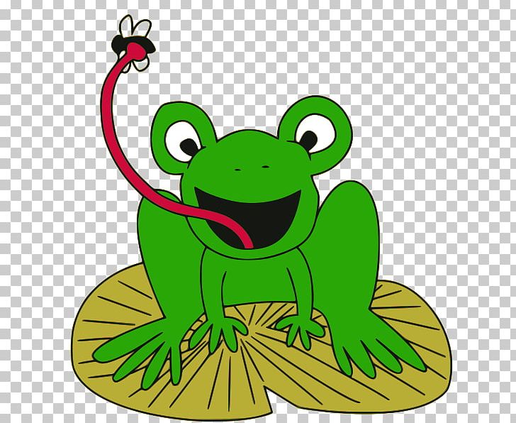 frog clipart eating