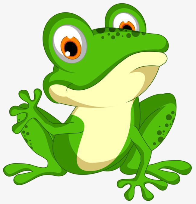 frogs clipart hand
