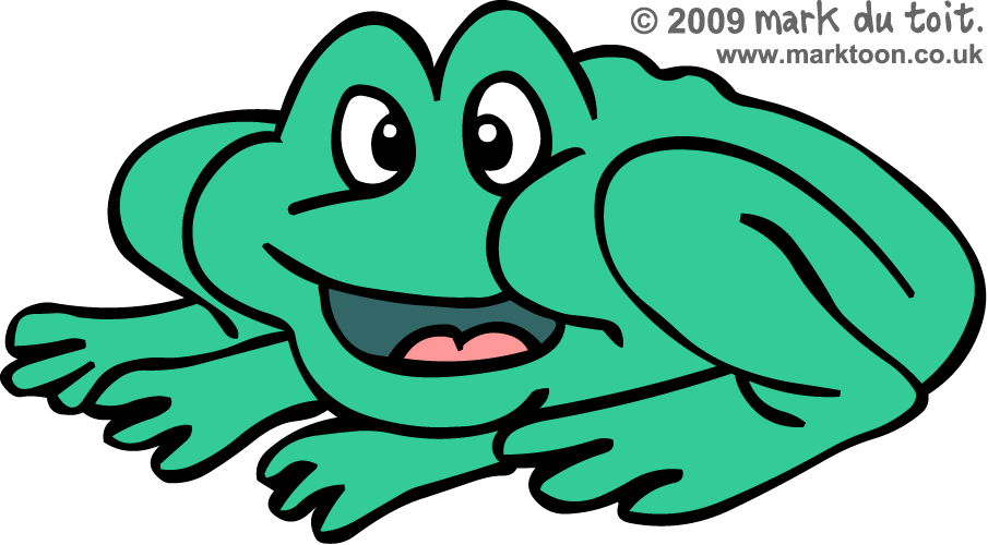 frogs clipart tired