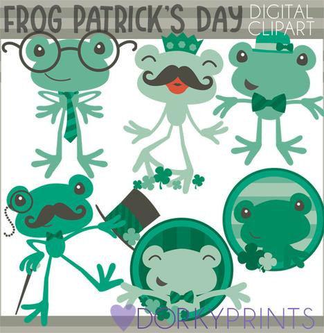 Frog clipart holiday. St patrick s day