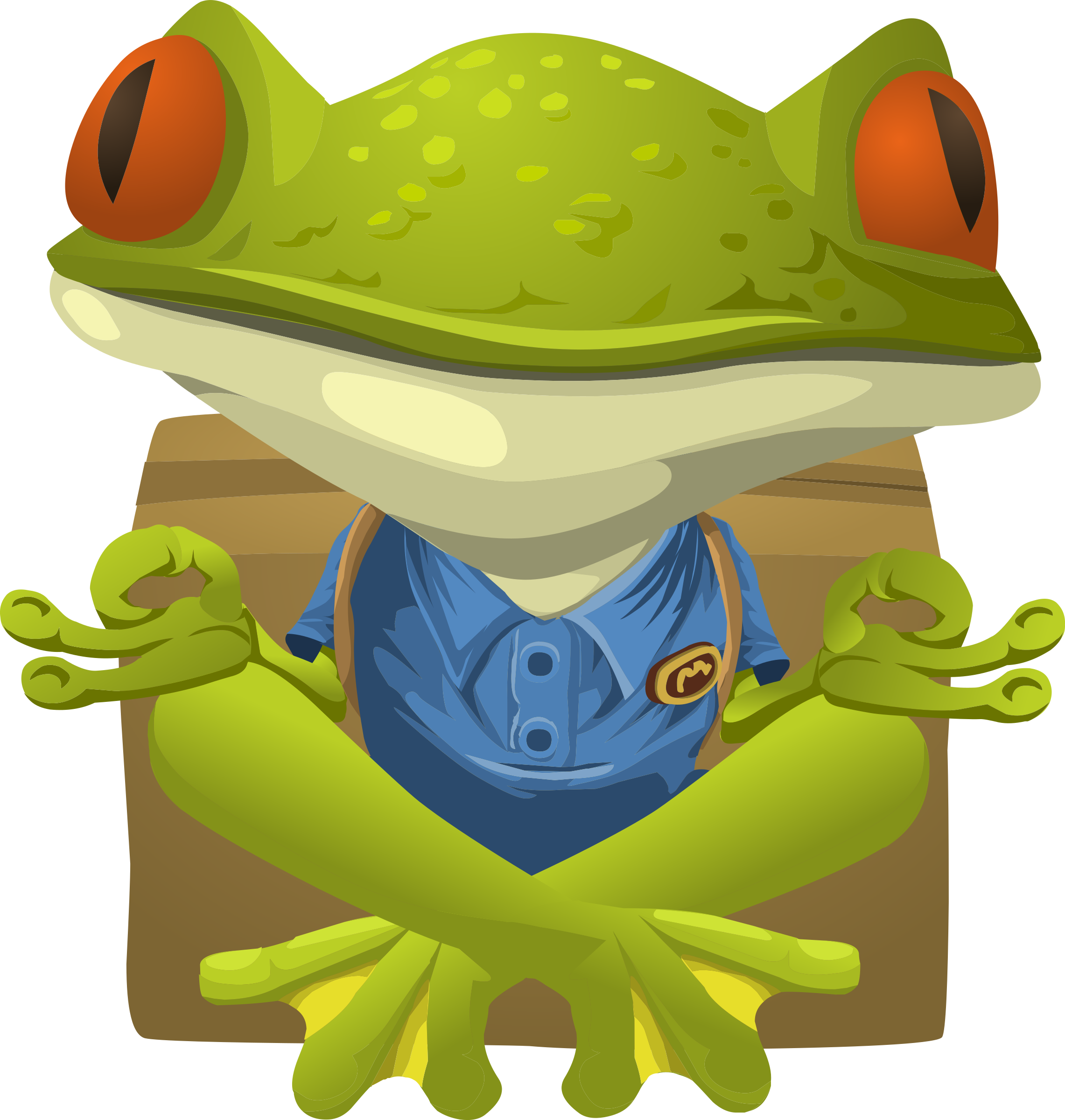 frog clipart party