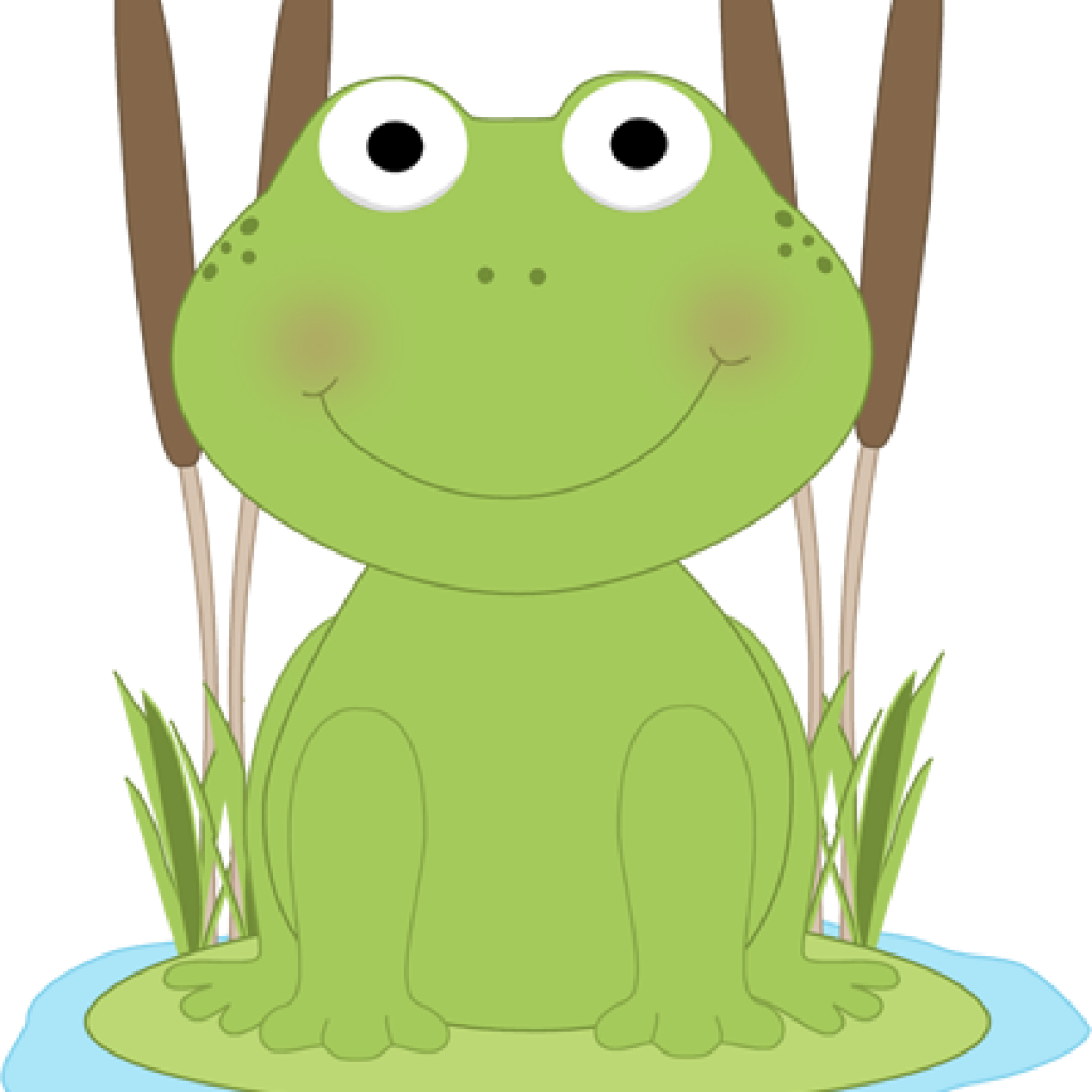 frog clipart pond