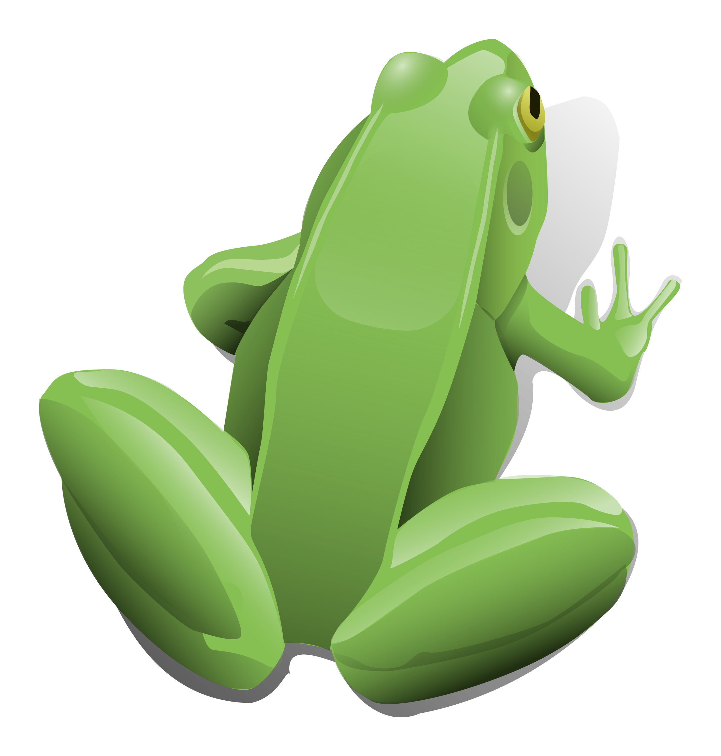 Green bclipart molumen sitting. Frog clipart scene