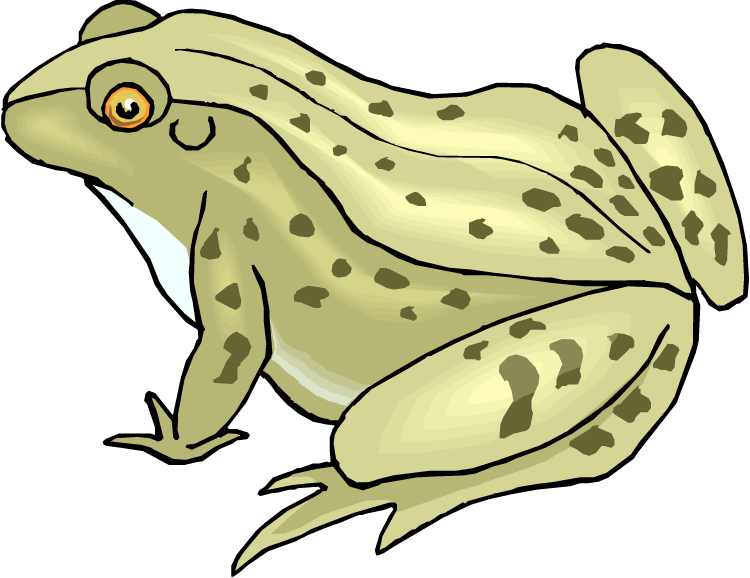 toad clipart brown