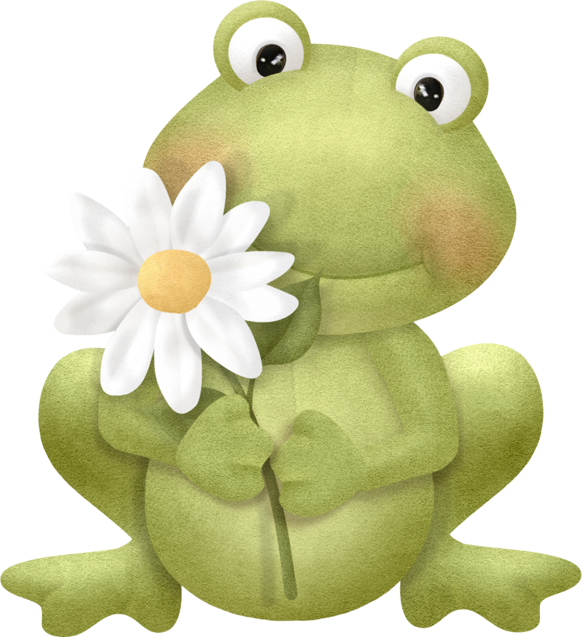 frog clipart toy