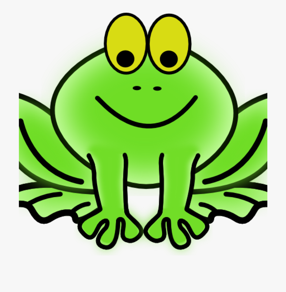 frog clipart vector