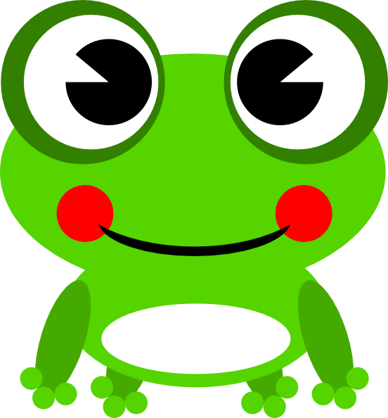 frogs clipart eating