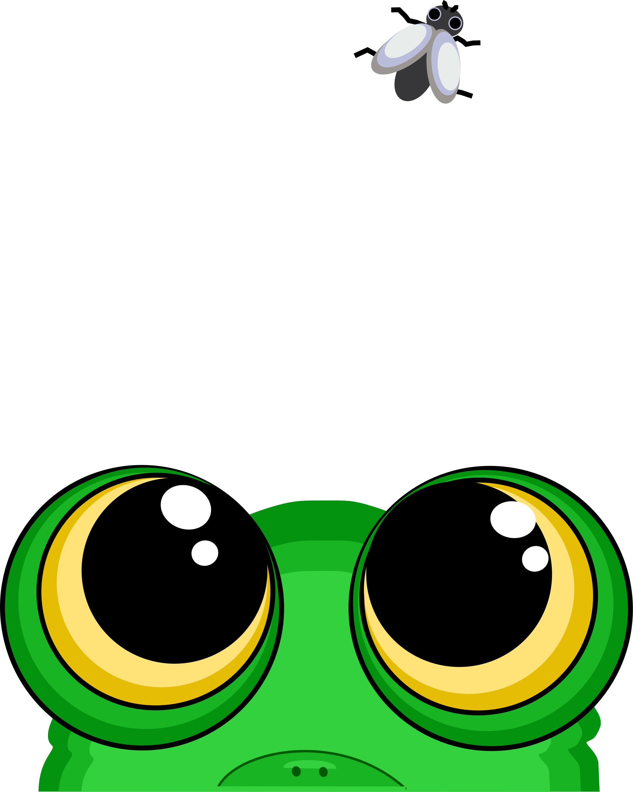 frogs clipart fly