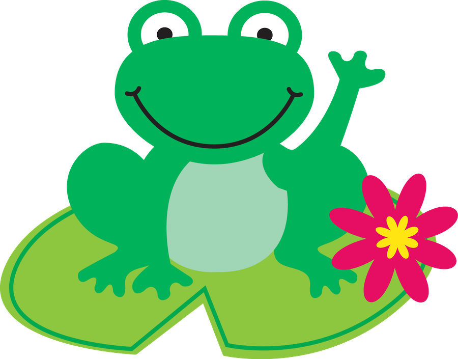 frogs clipart pond