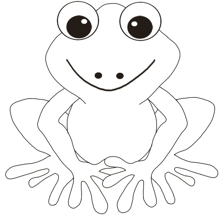 frogs clipart template