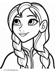 frozen clipart black and white