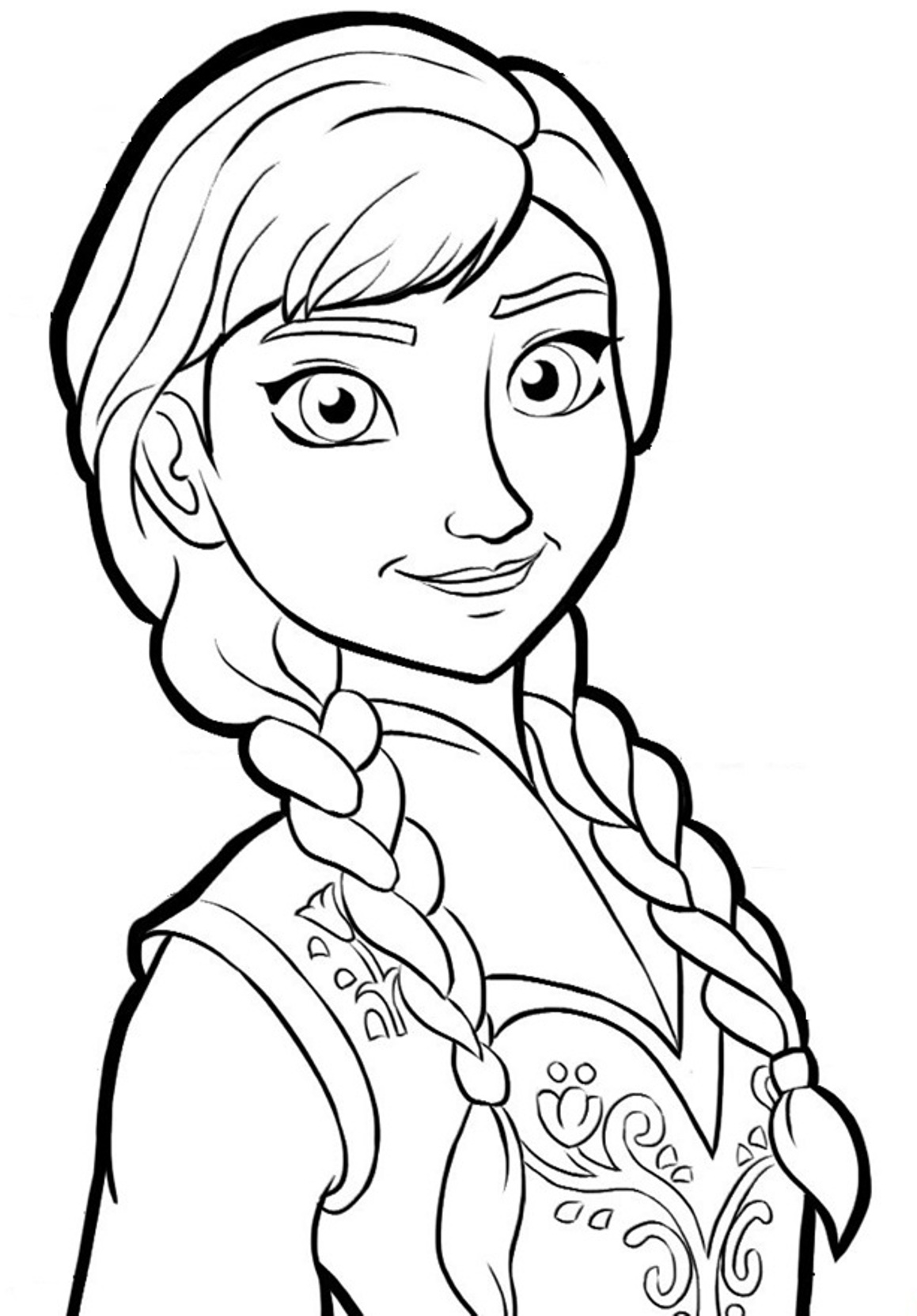 frozen clipart black and white