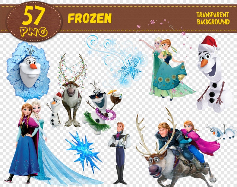 frozen clipart frozen character