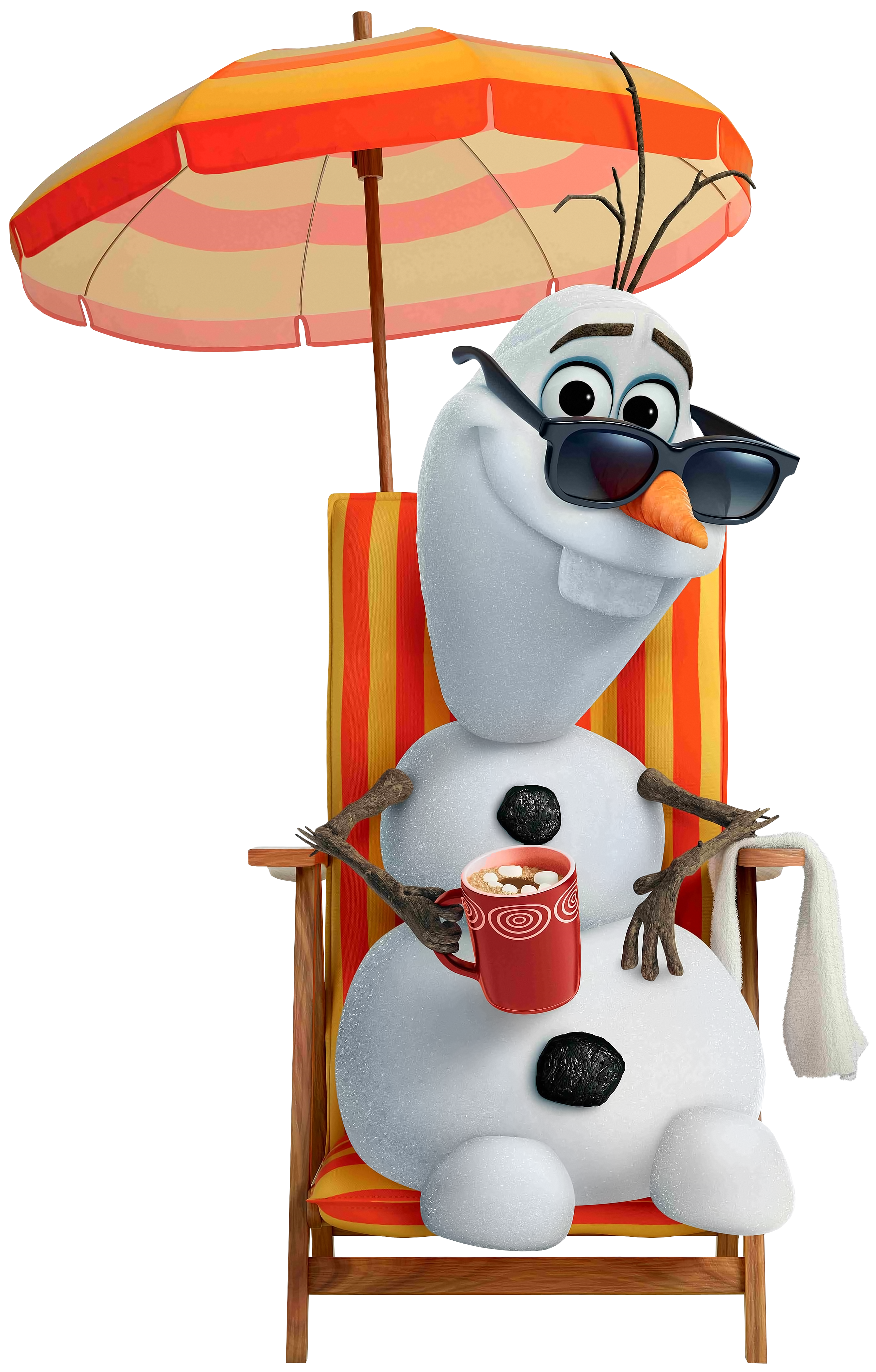 Olaf clipart beach, Olaf beach Transparent FREE for download on