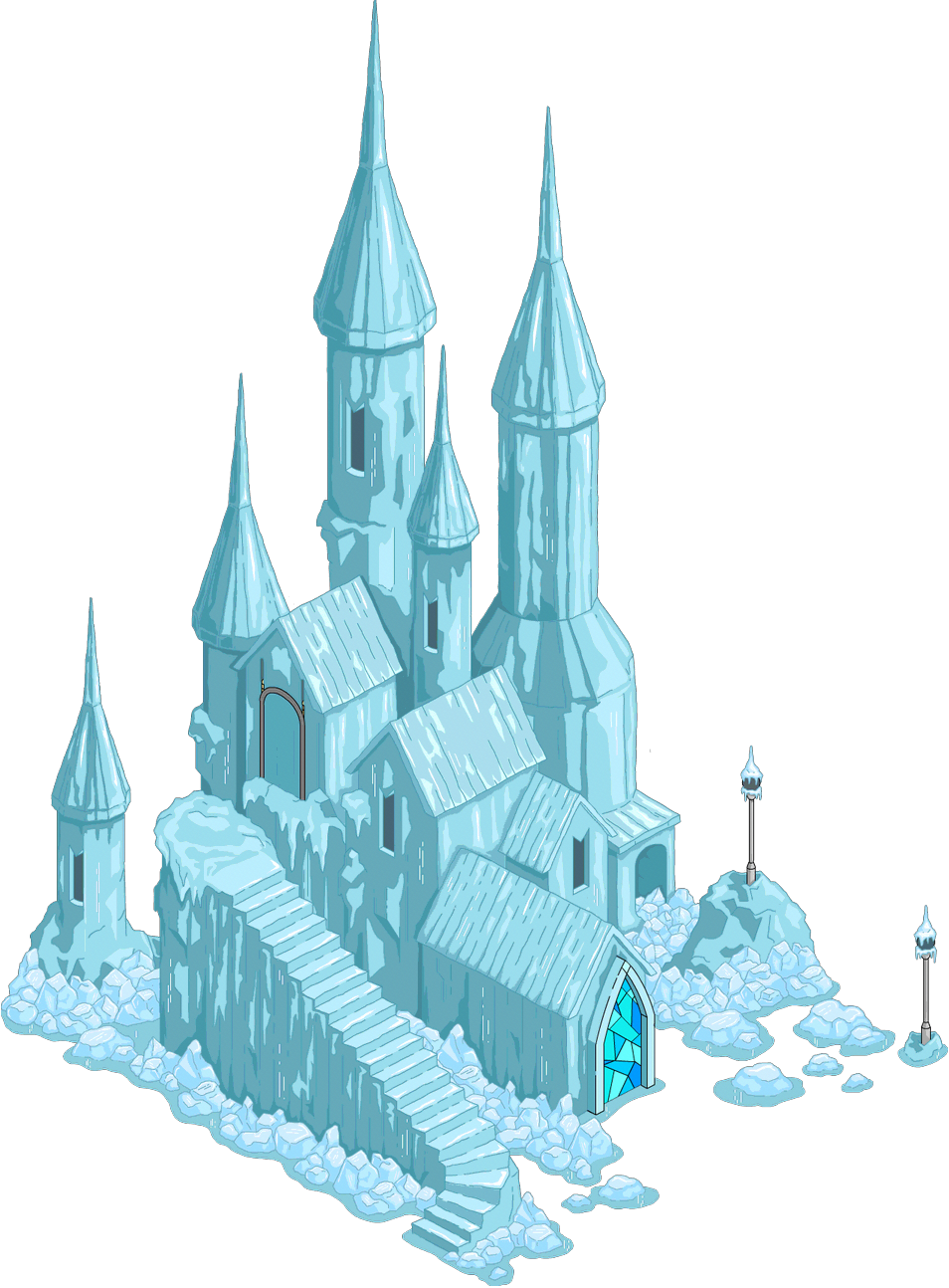 palace clipart frozen castle