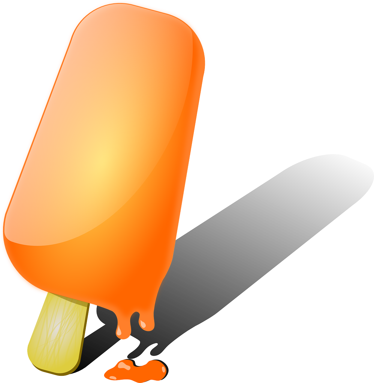 June clipart ice pop. National creamsicle day whatever