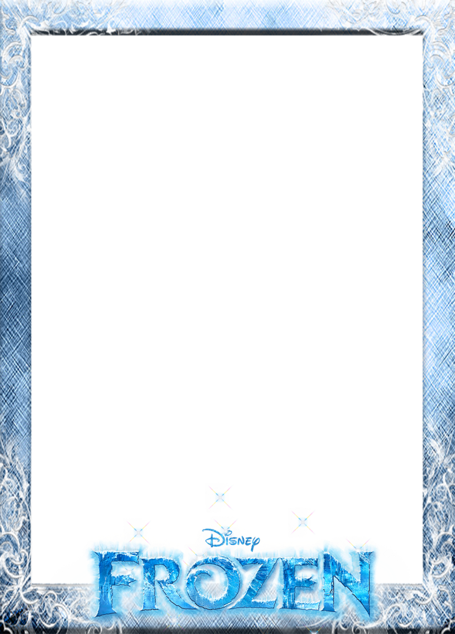 frozen clipart picture frame