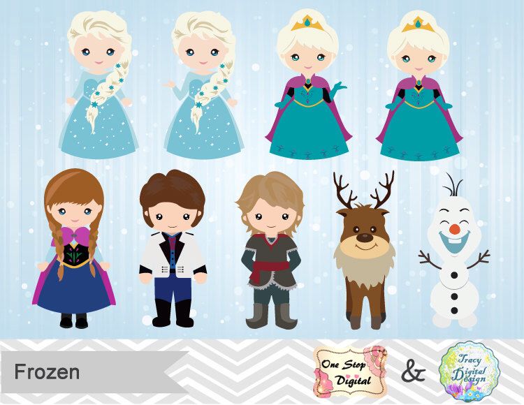 frozen clipart princes