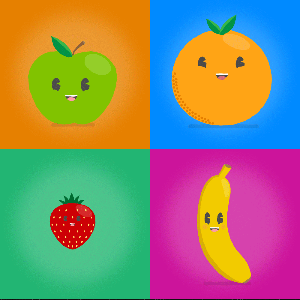 fruit clipart animation