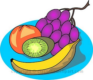 Snack plate free images. Fruit clipart time