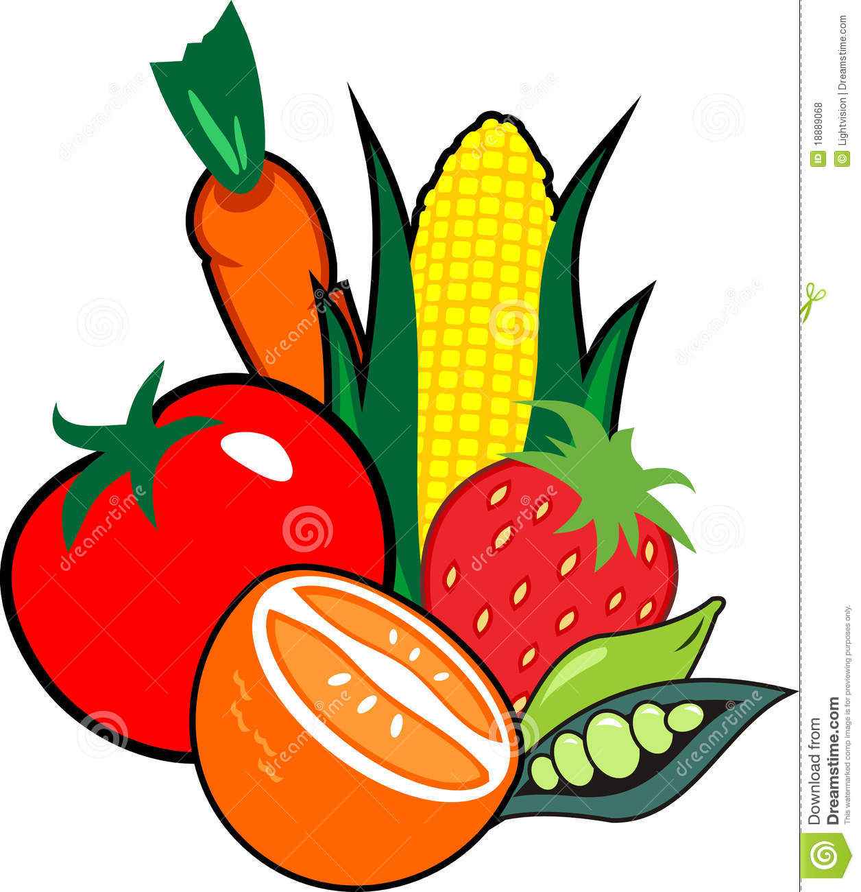 fruit clipart veg