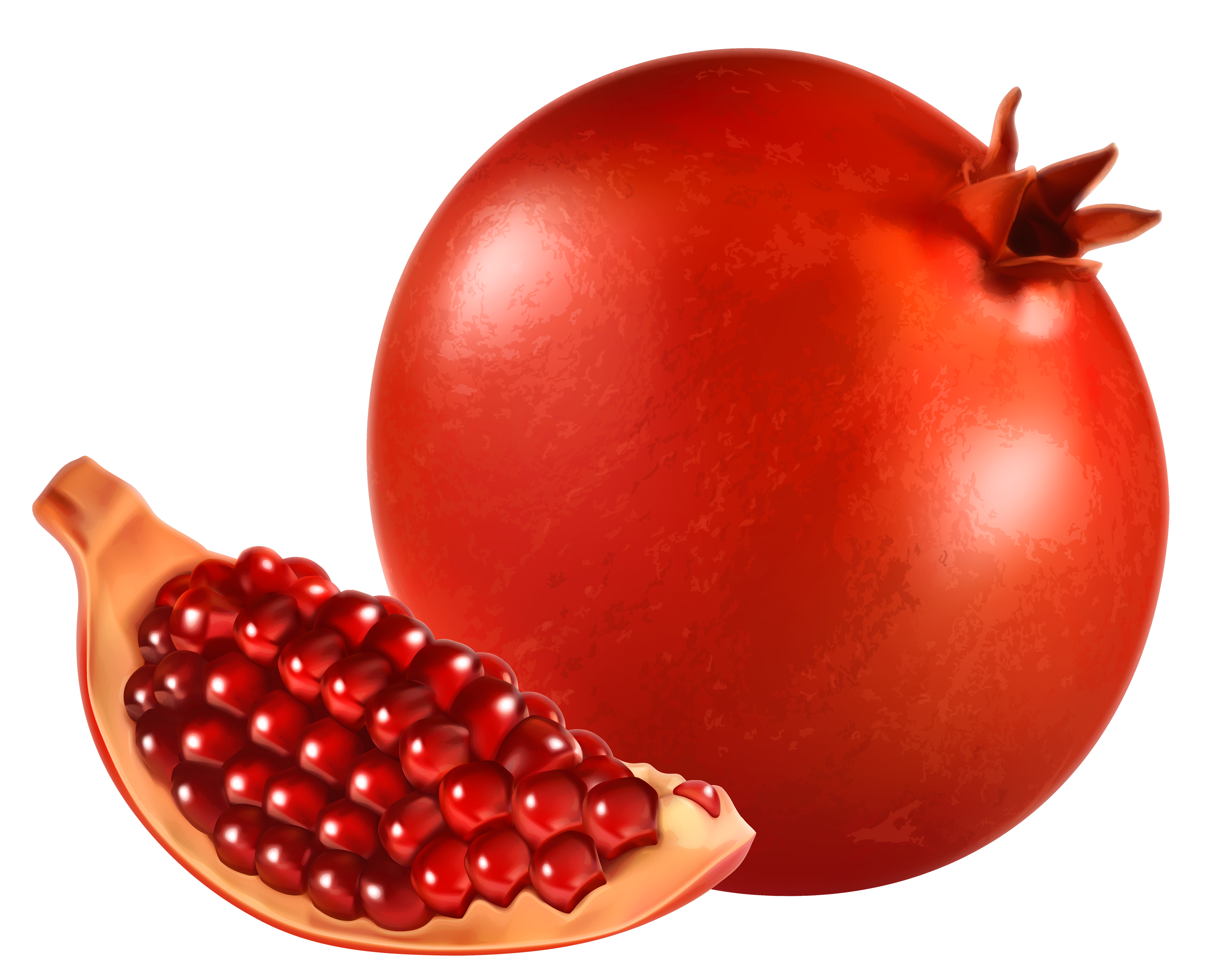 pomegranate clipart winter