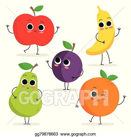 fruits clipart adorable
