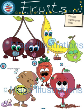 fruits clipart baby