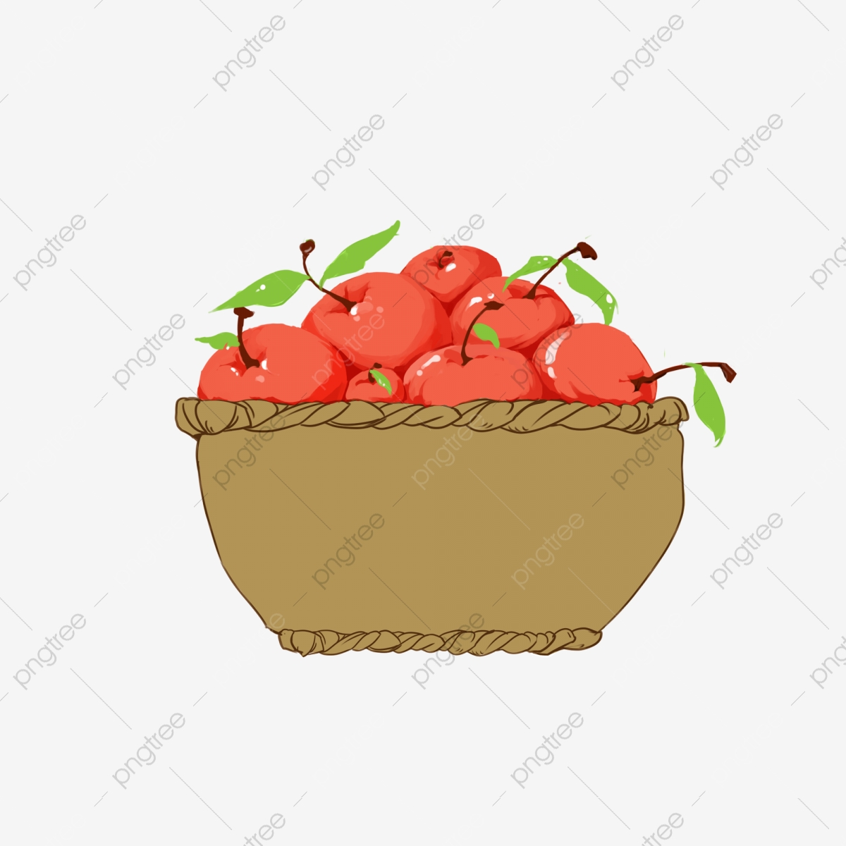 fruits clipart bucket