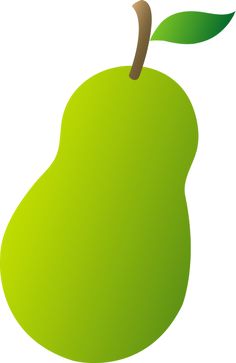 Pear clipart individual fruit.  best and vegetables